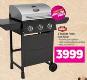 Expert Grill 3 Burner Patio Gas Braai