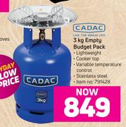 Cadac 3kg Empty Budget Pack