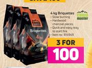 Campmaster Briquettes-For 3 x 4kg