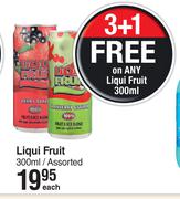 Liqui Fruit Assorted-300ml Each