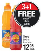 Oros Assorted-500ml Each
