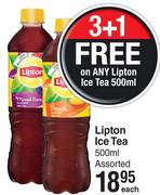 Lipton Ice Tea Assorted-500ml Each