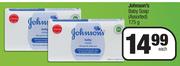 Johnson's Baby Soap (Assorted)-175g Each
