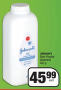 Johnson's Baby Powder Assorted-400g Each