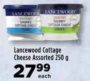 Lancewood Cottage Cheese Assorted-250g Each