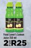 Food Lover's Lemon Juice-For 2 x 350ml