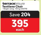 Terrace Leisure Textilene Chair-Each