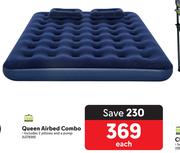 Campmaster Queen Airbed Combo