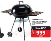 Terrace Leisure Titan 260 Kettle Braai