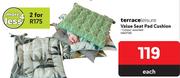 Terrace Leisure Value Seat Pad Cushion-Each