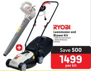 Ryobi Lawnmower & Blower Kit-Per Kit