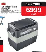 SnoMaster 50L Fridge/Freezer 12V/220V