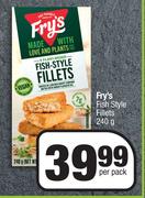 Fry's Fist Style Fillets-240g Per Pack