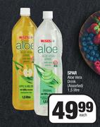 Spar Aloe Vera Drink Assorted-1.5L Each