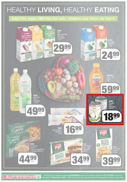 SUPERSPAR EASTERN CAPE : Our Best For Less (26 October - 7 November 2021) Valid In | Bluewater Bay, Amalinda, Knysna, Heather Park, Jeffery's Bay, Rosehill, Protea, Sedgefield, Spandau, page 9
