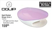 Dquip Nail Polish Dryer 2-In-1 192723