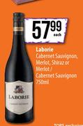 Laborie Cabernet Sauvignon, Merlot, Shiraz Or Merlot/Cabernet Sauvignon-750ml Each