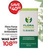 Flora Force Turmeric Antioxidant 60 Vegecapsules