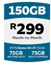 Sharelink MF286R Fixed LTE Router Month To Month-MTN Home WiFi 150GB 