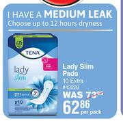 Lena Lady Slim Pads 10 Extra-Per Pack