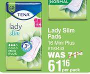 Lena Lady Slim Pads 16 Mini Plus-Per Pack