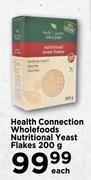 Health Connection Wholefoods Nutritional Yeast Flakes-200g Each
