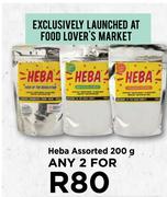 1Heba Assorted-For Any 2 x 200g