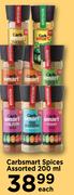8Carbsmart Spices Assorted-200ml Each