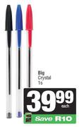 Bic Crystal-1s Each
