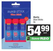 Marlin Glue Sticks-3s Each