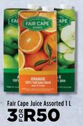 Fair Cape Juice Assorted-For 3 x 1L