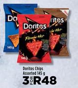 Doritos Chips Assorted-For 3 x 145g
