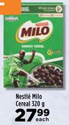 Nestle Milo Cereal-320g Each