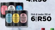 Fitch & Leedes-For 6 x 200ml