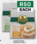 Jungle Muesli Assorted-750g Each