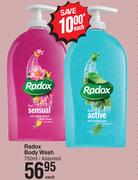 Radox Body Wash Assorted-750ml Each