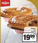 Piemans Pies Assorted-Each