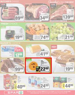 SPAR EASTERN CAPE : Get More Easter Savings (05 April - 18 April 2022) | Valid In Acres, Algoa Park, Algoa Foods, Aliwal North, Aspen, Buffalo Flats, Burgersdorp, Cambridge, Camdeboo, Cradock, page 9