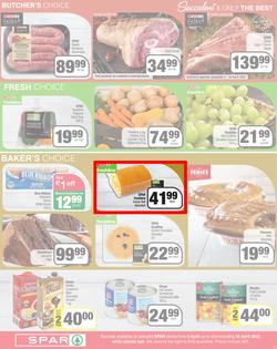 SPAR EASTERN CAPE : Get More Easter Savings (05 April - 18 April 2022) | Valid In Acres, Algoa Park, Algoa Foods, Aliwal North, Aspen, Buffalo Flats, Burgersdorp, Cambridge, Camdeboo, Cradock, page 9