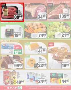 SPAR EASTERN CAPE : Get More Easter Savings (05 April - 18 April 2022) | Valid In Acres, Algoa Park, Algoa Foods, Aliwal North, Aspen, Buffalo Flats, Burgersdorp, Cambridge, Camdeboo, Cradock, page 9