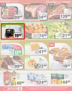 SPAR EASTERN CAPE : Get More Easter Savings (05 April - 18 April 2022) | Valid In Acres, Algoa Park, Algoa Foods, Aliwal North, Aspen, Buffalo Flats, Burgersdorp, Cambridge, Camdeboo, Cradock, page 9