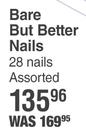 Kiss Bare But Better Nails (28 Nails) Assorted