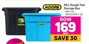 Addis 68L Rough Tote Storage Box-Each
