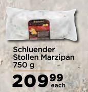 Schlunder Stollen Marzipan-750g Each