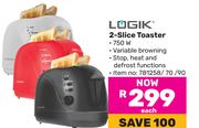 Logik 2 Slice Toaster-Each