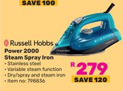 Russell Hobbs Power 2000 Steam Spray Iron