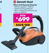 Bennett Read Micro 2.0 Vacuum Cleaner