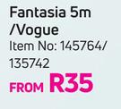Fantasia 5m/ Vogue-Each