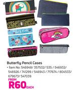 Butterfly Pencil Cases-Each