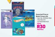 Precut Book Covers A4-Per Pack